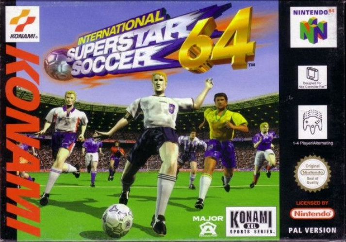 Konami International Superstar Soccer 64