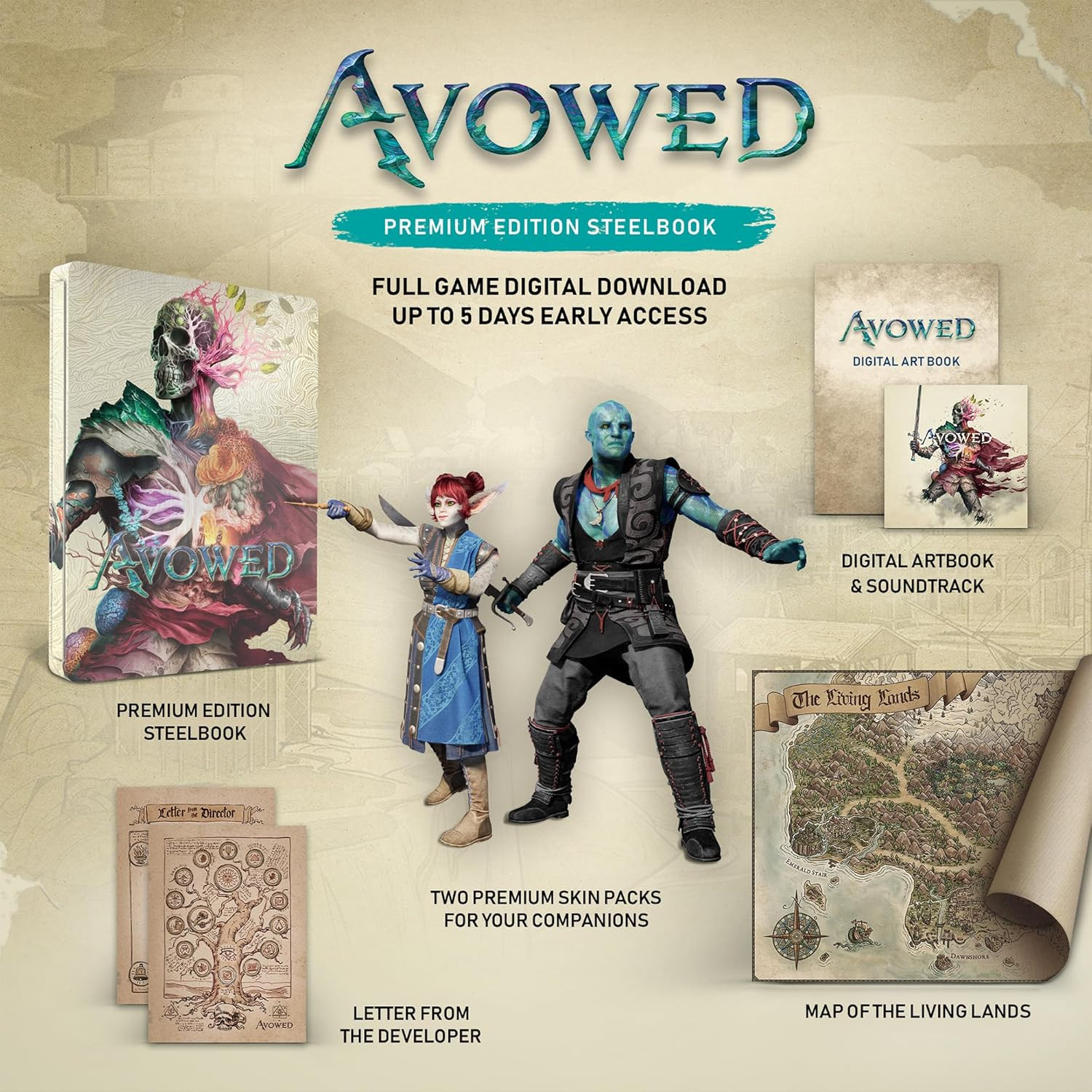 Microsoft Avowed (Premium Steelbook Edition)