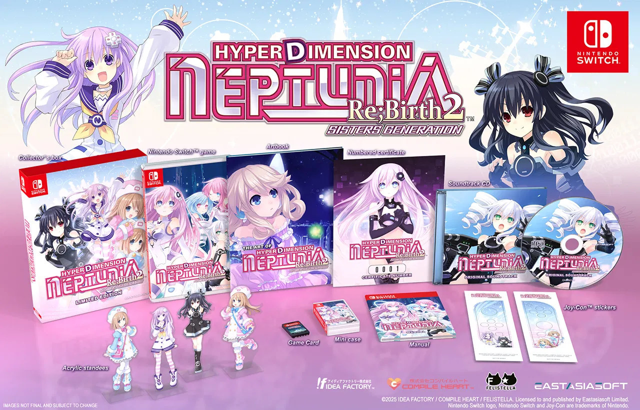 EastAsiaSoft Hyperdimension Neptunia Re;Birth2 SISTERS GENERATION Limited Edition