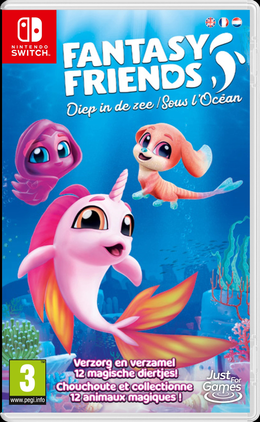 Just for Games Fantasy Friends: Diep in de Zee