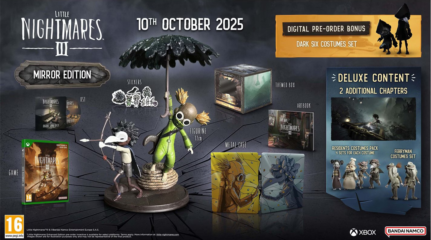 Bandai Namco Little Nightmares III Mirror Edition