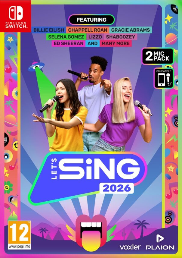Plaion Let's Sing 2026 + 2 Microphones