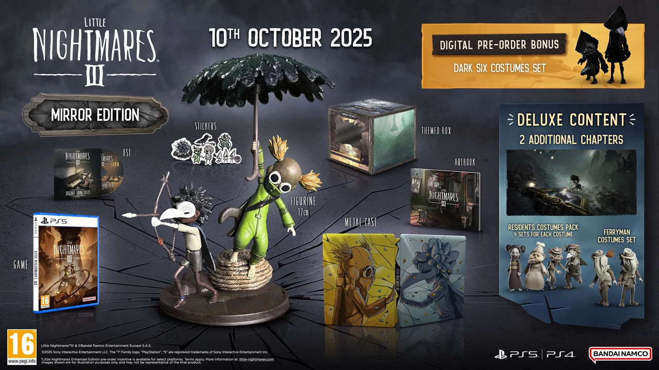 Bandai Namco Little Nightmares III Mirror Edition