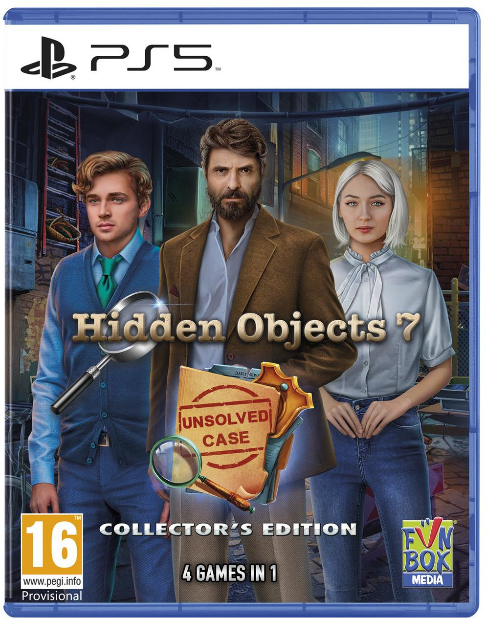 Funbox Hidden Objects Collection Volume 7 - Unsolved Case Collector Edition