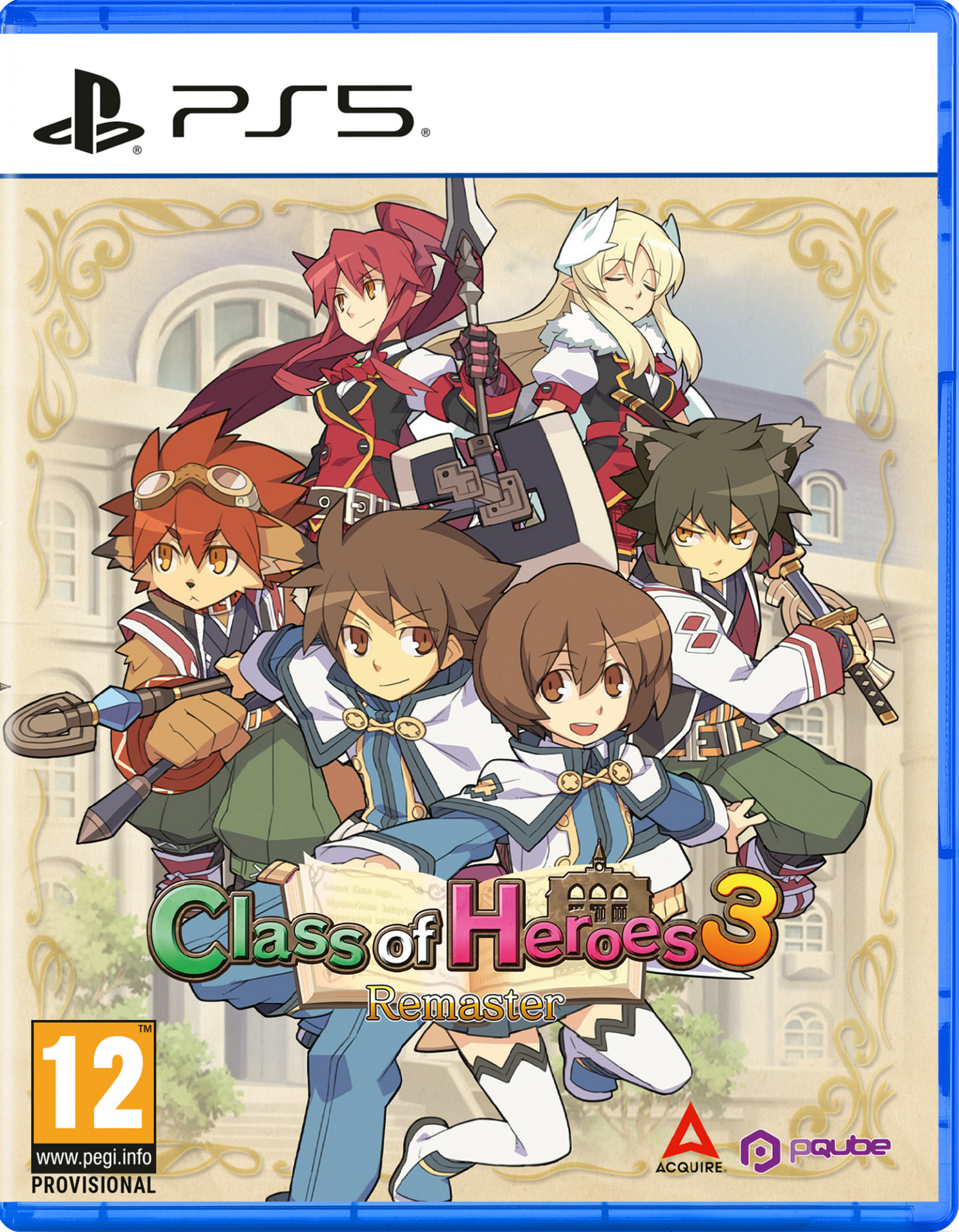 Pqube Class of Heroes 3 Remaster
