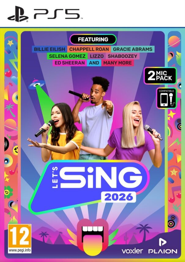 Plaion Let's Sing 2026 + 2 Microphones