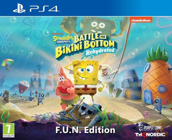 THQ Nordic Spongebob SquarePants Battle for Bikini Bottom - Rehydrated - F.U.N Edition - PS4