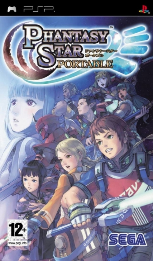 SEGA Phantasy Star Portable (verpakking Duits, game Engels)