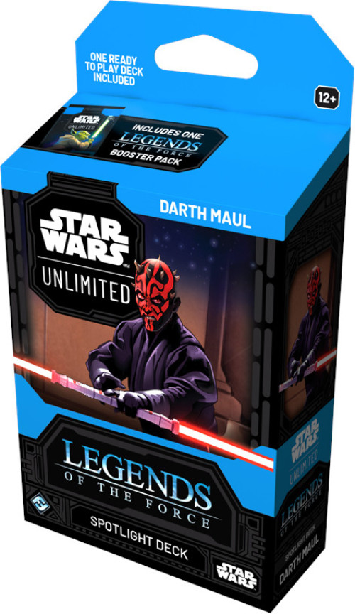 Fantasy Flight Games Star Wars: Unlimited TCG Legends of the Force Darth Maul Spotlight Deck