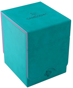 GameGenic Deckbox Squire 100+ XL - Teal/Pink
