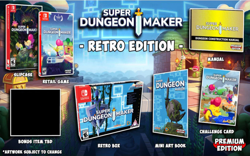 Premium Edition Games Super Dungeon Maker Retro Edition