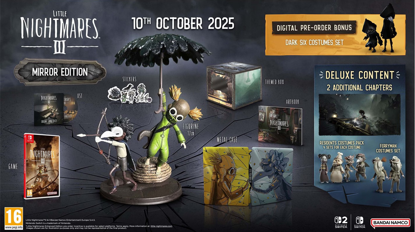 Bandai Namco Little Nightmares III Mirror Edition