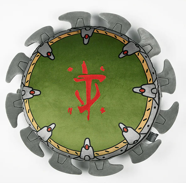 Bethesda Doom The Dark Ages Pillow Pluche - Shield Saw
