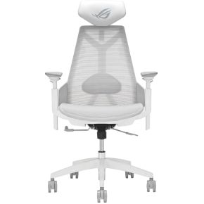 ASUS ROG Destrier Ergo Core White PC-gamestoel Zitgedeelte van mesh Wit
