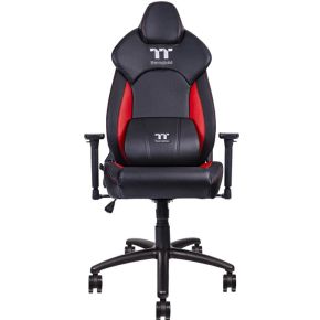 Thermaltake GGC-VCO-BRLWDS-01 gamestoel Gaming leunstoel Gecapitonneerde zitting Zwart, Rood