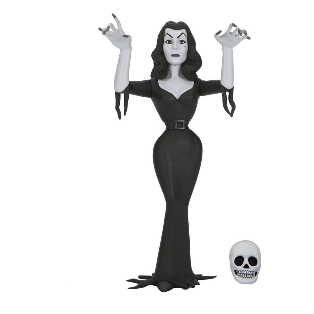 NECA Toony Terrors Vampira Silver Screen
