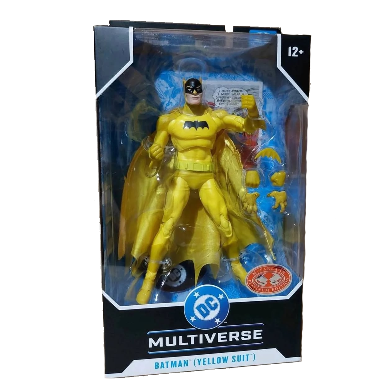 McFarlane Batman Yellow Suit (Red Platinum)