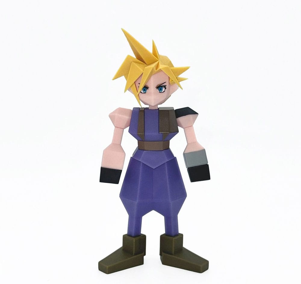 Square Enix Final Fantasy VII Polygon Cloud Strife