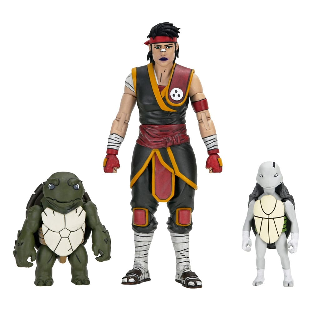 NECA TMNT Casey Marie with Baby Odyn & Uno