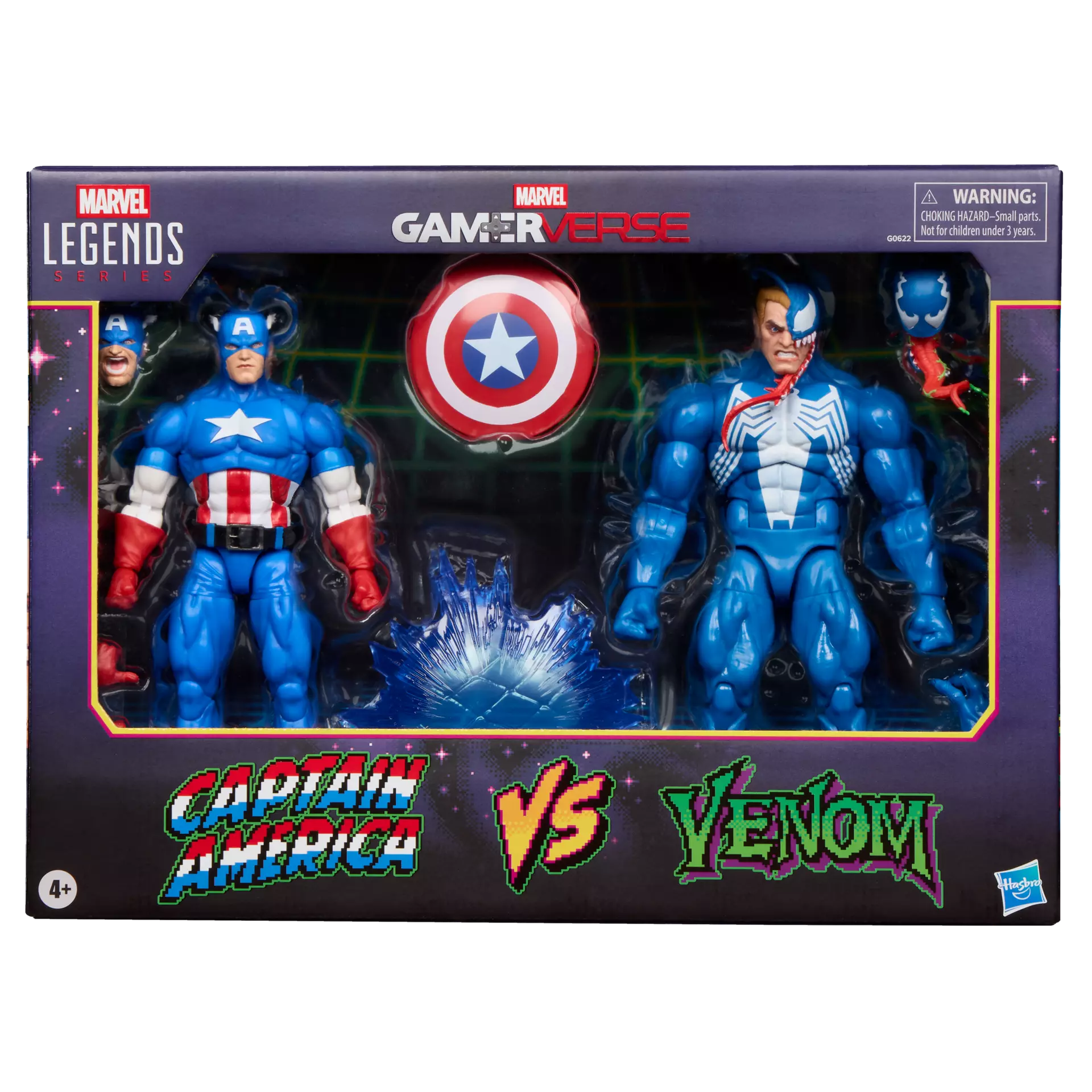 Hasbro Marvel Legends Captain America vs Venom