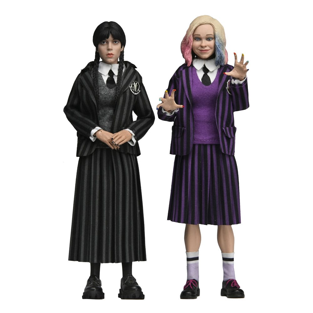 NECA Wednesday Addams and Enid