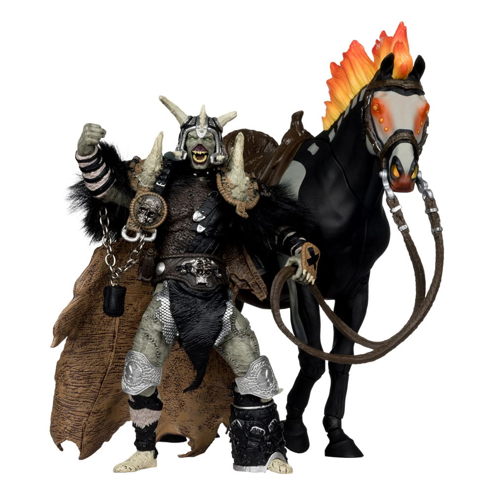 McFarlane Spawn 2-Pack Bloodaxe with Horse (Gold Label)