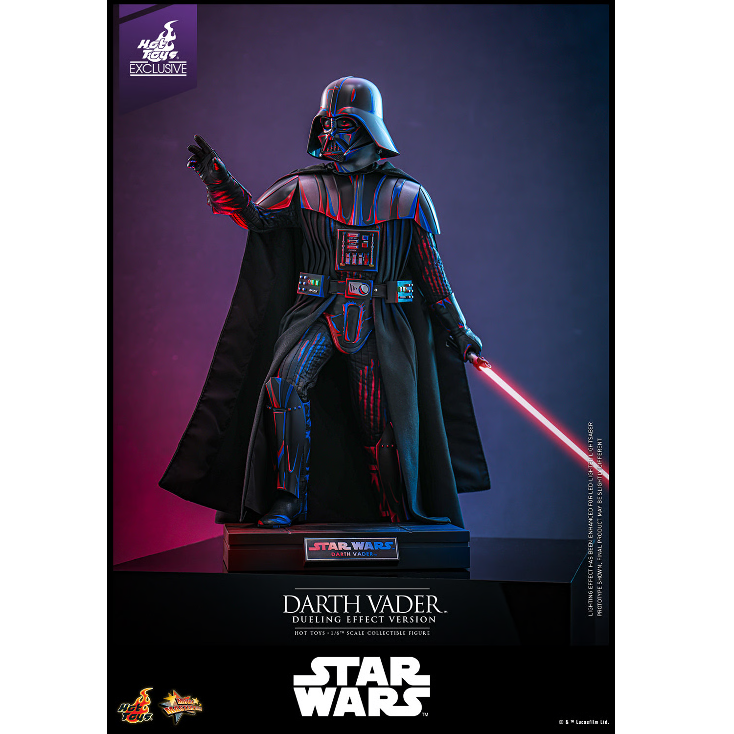 Hot Toys Star Wars Darth Vader (Dueling Effect)