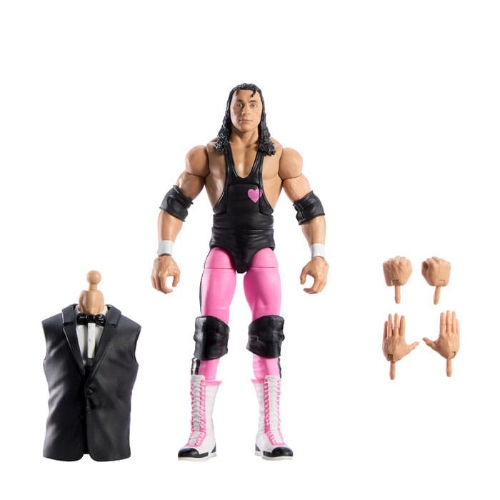 Mattel WWE Elite Collection Bret Hit Man Hart
