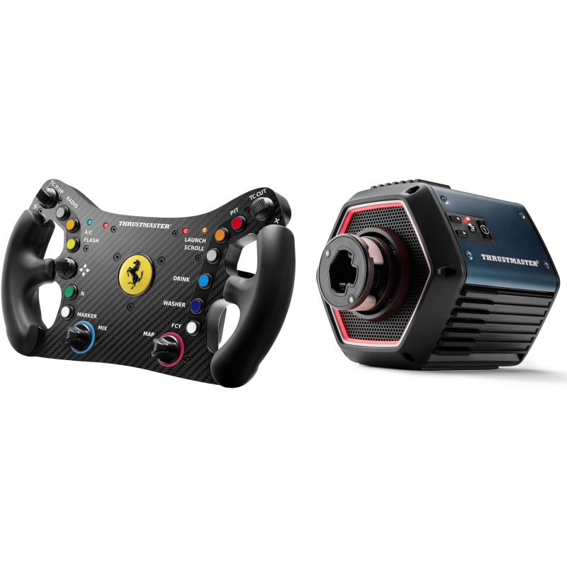 Thrustmaster T818 Direct Drive (10Nm) SERVO + Ferrari 488 GT3 Wheel Stuur