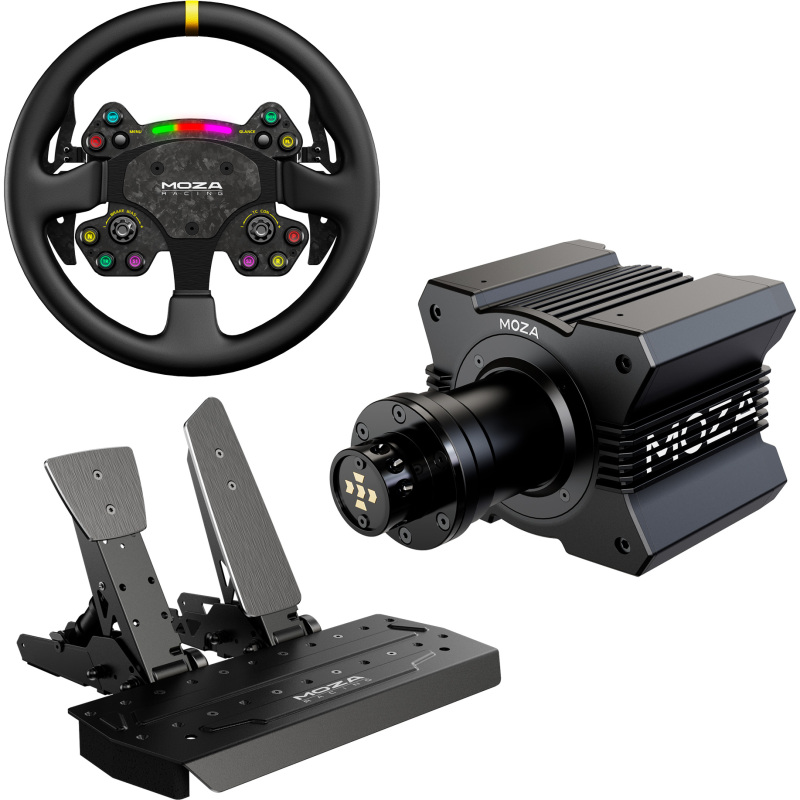 MOZA Racing R9 + RS V2 + SR-P Bundel Stuur