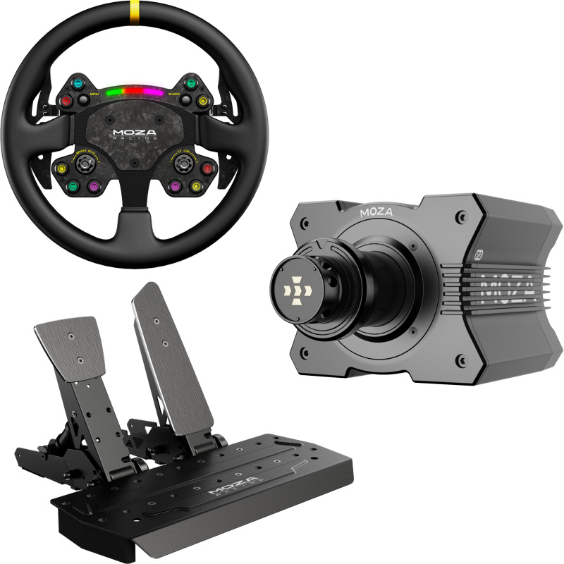 MOZA Racing R12 + RS V2 + SR-P Bundel Stuur