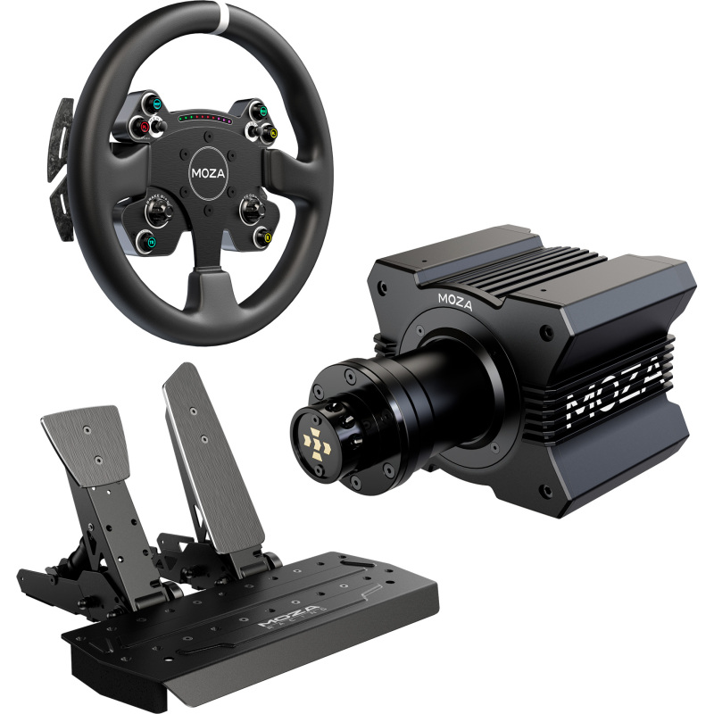 MOZA Racing R9 + CS V2P + SR-P Bundel Stuur