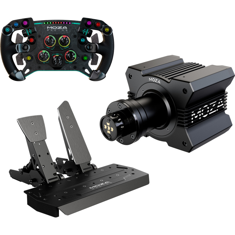 MOZA Racing R9 + GS V2P GT + SR-P Bundel Stuur