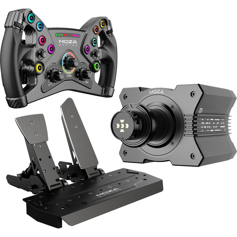 MOZA Racing R12 + KS + SR-P Bundel Stuur