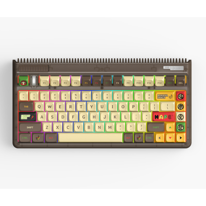 IQUNIX OG80 Happy Ape Wireless Mechanical Keyboard Gaming toetsenbord
