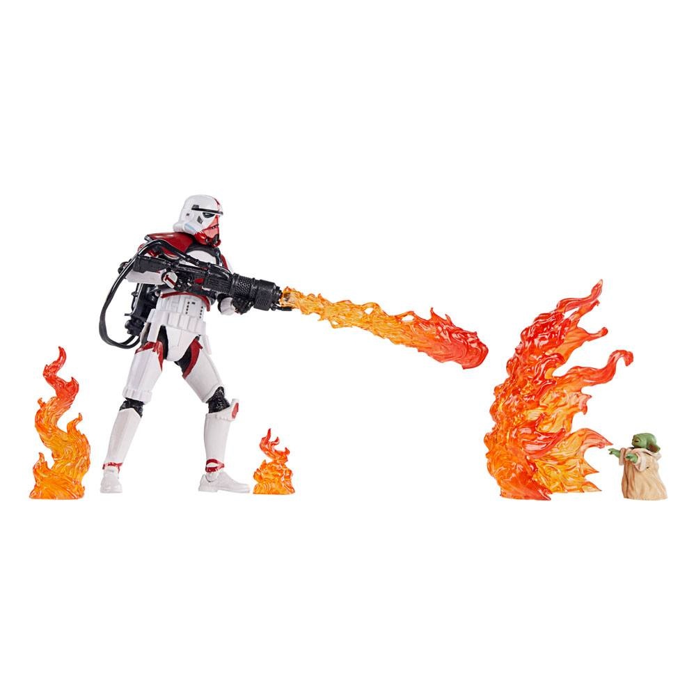 Hasbro Star Wars Vintage Incinerator Trooper & Grogu