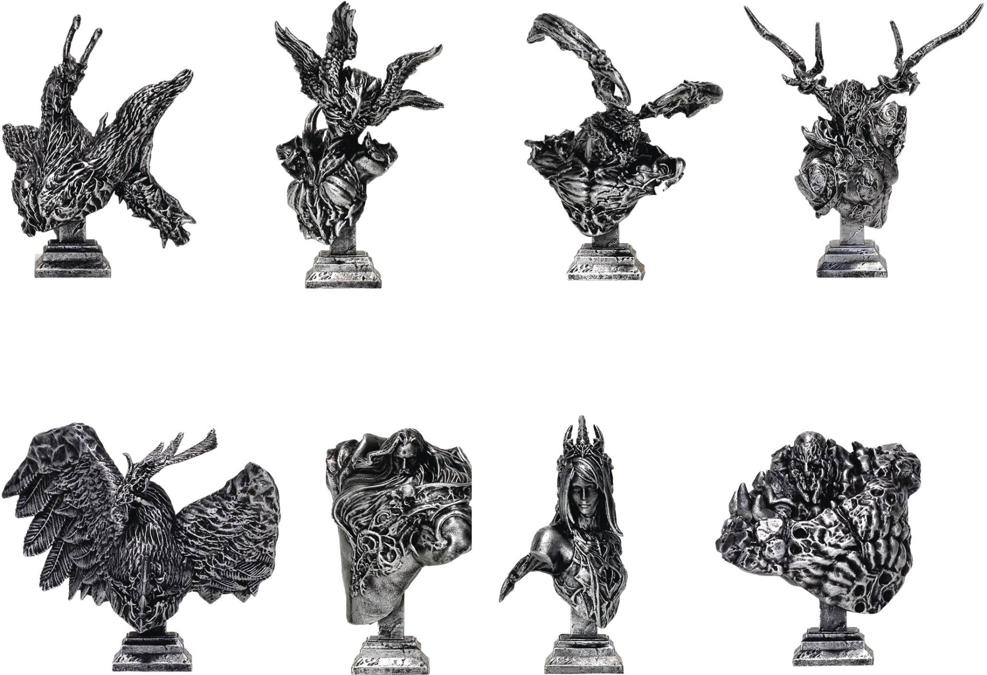 Square Enix Final Fantasy VXI Bust Display Box - Eikons (8 pcs)