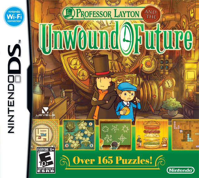 Nintendo Professor Layton and the Unwound Future