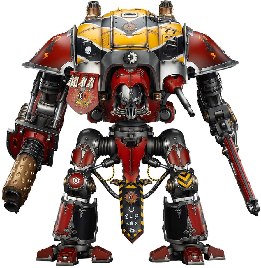 Joy Toy Warhammer 40K Action Figure - Imperial Knights House Raven Knight Errant