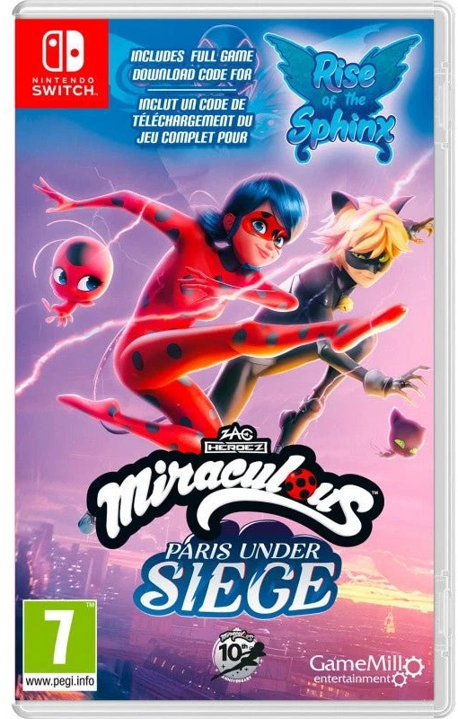 Mindscape Miraculous: Paris Under Siege + Rise of the Sphinx