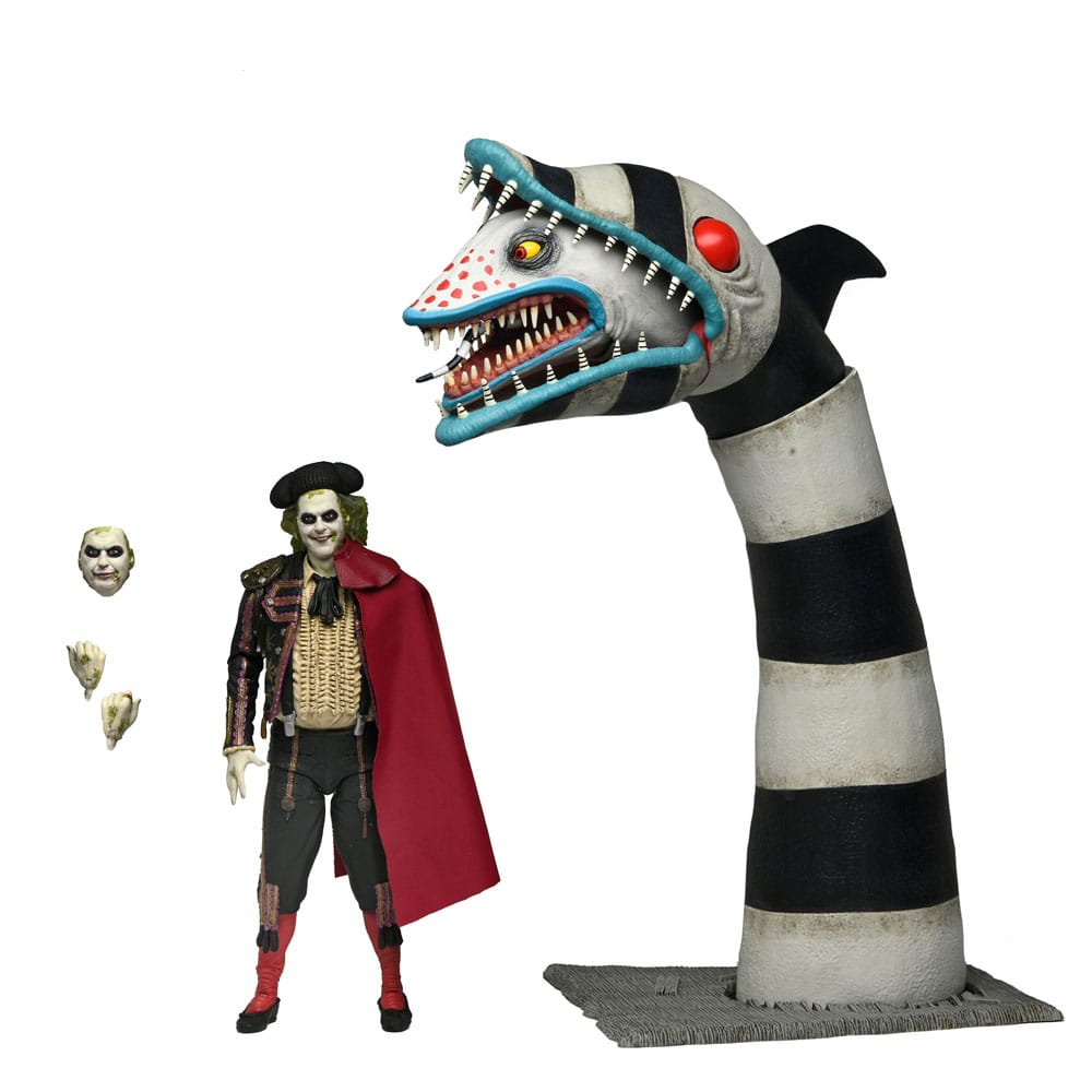 NECA 2-Pack Beetlejuice and Sandworm