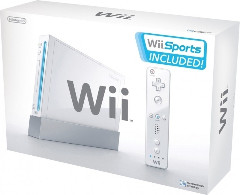 Nintendo Wii (White) + Wii Sports (boxed)