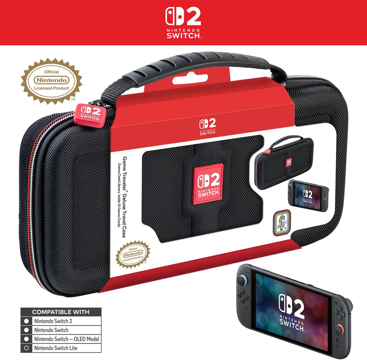 Nacon RDS Game Traveler Deluxe Travel Case (NS241)