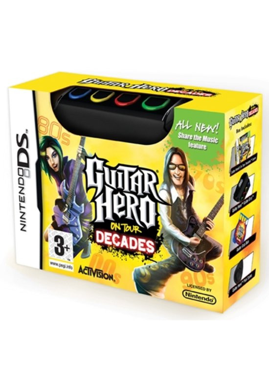 Activision Guitar Hero On Tour Decades Bundle (boxed)