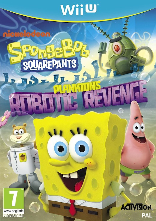 Activision SpongeBob SquarePants Plankton's Robotic Revenge