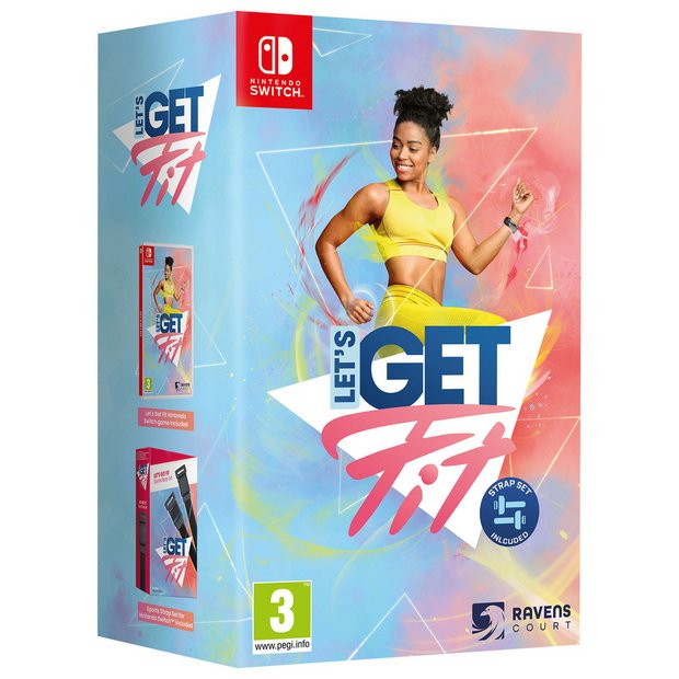 Ravens Court Let's Get Fit! - Includes Joy-Con Straps