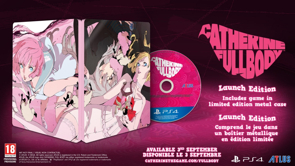Atlus Catherine Full Body Launch Edition ( verpakking spaanse, game engels)