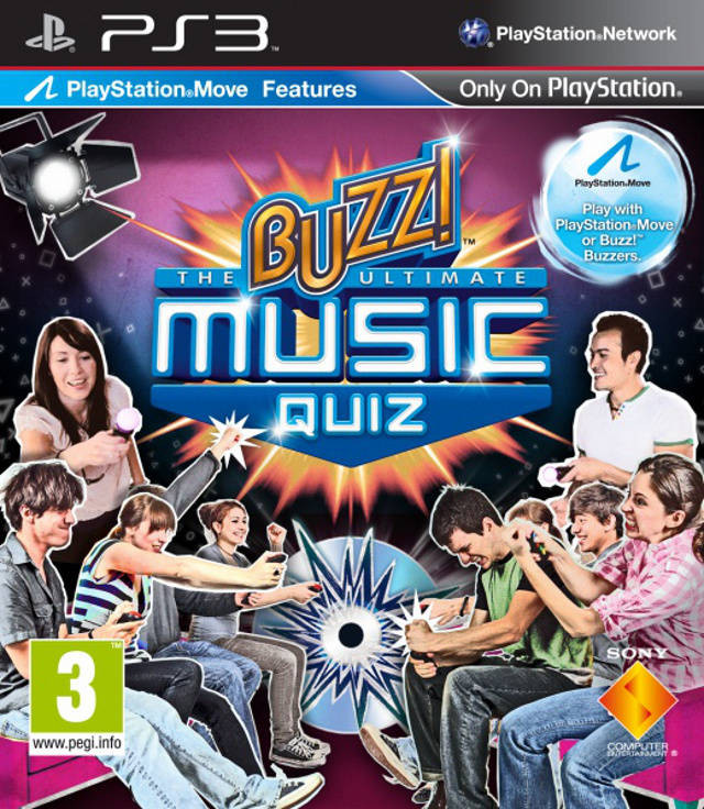 Sony Computer Entertainment Buzz The Ultimate Music Quiz