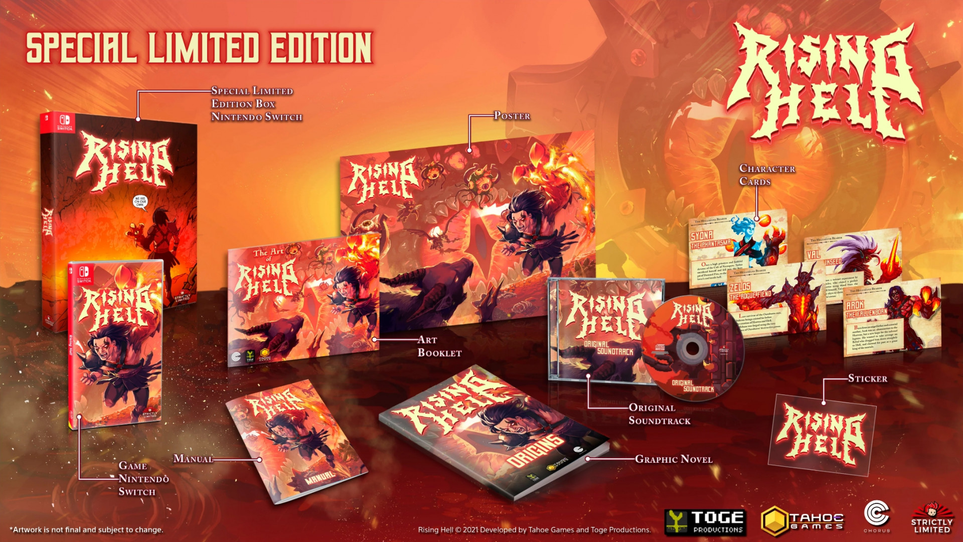 Strictly Limited Games Rising Hell Special Limited Edition