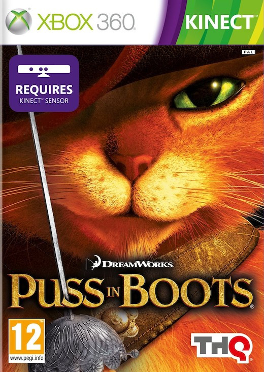 THQ De Gelaarsde Kat (Puss in Boots) (Kinect)